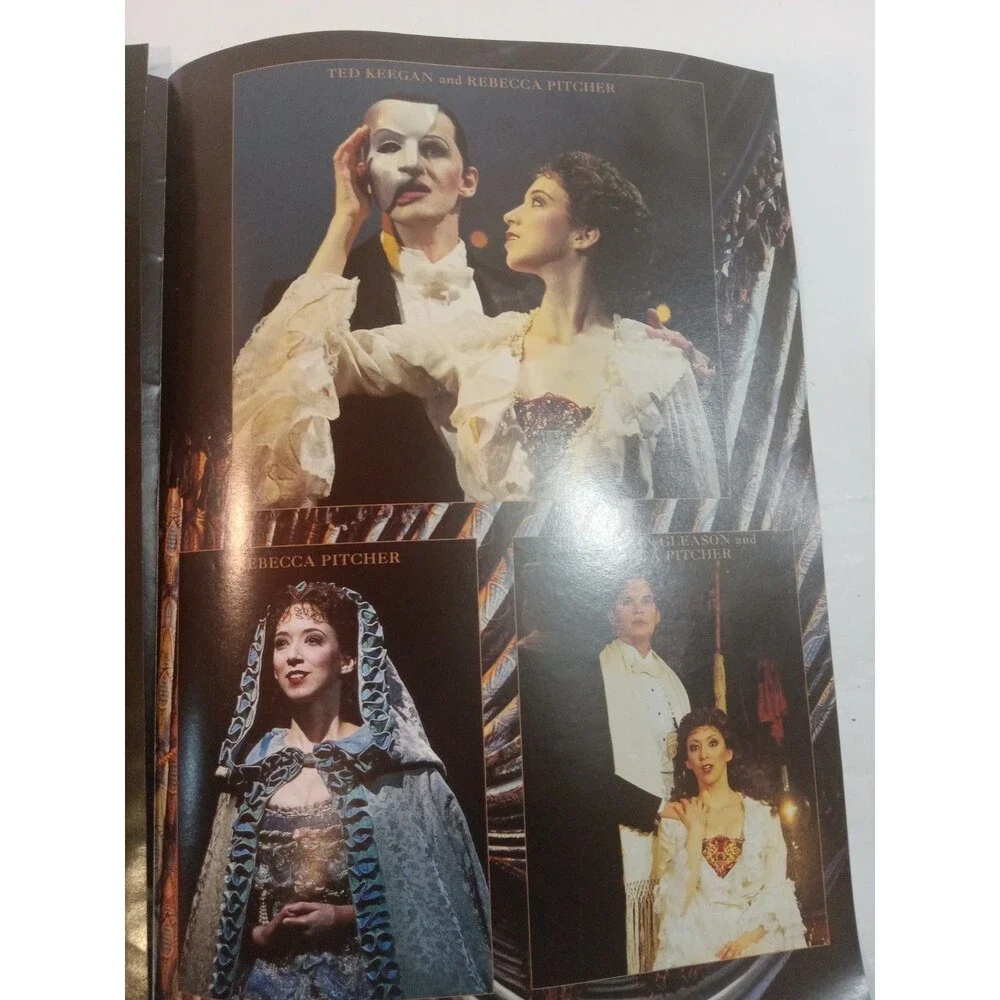 VTG Phantom of the Opera Souvenir Program w/Inserts